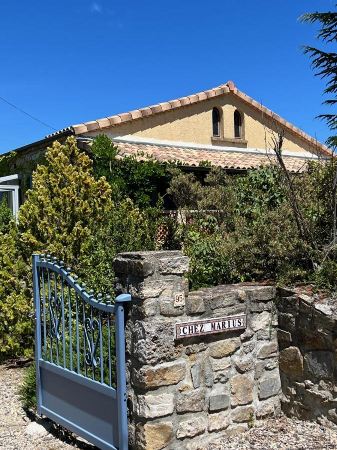 Chez Marius Villa Lagorce  Buitenkant foto